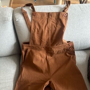 Ali Golden brown overalls m